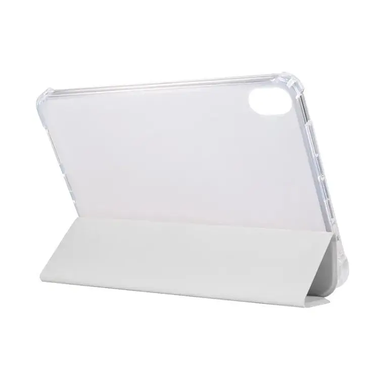 Чехол-книжка BeCover Soft TPU с креплением Apple Pencil для Apple iPad Mini 7 2024 Gray (712439) - фото 3
