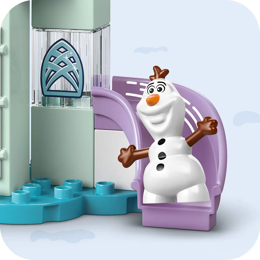 Конструктор LEGO DUPLO Disney Вечірка у крижаному палаці Ельзи та Анни 54 деталі (10455) - фото 13