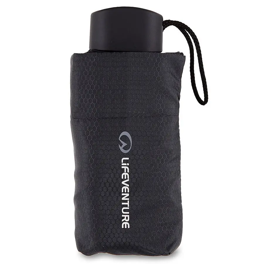 Парасолька Lifeventure Trek Umbrella Small Чорний - фото 2