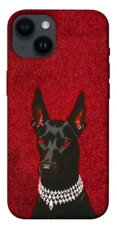 TPU чохол Demsky Premium doberman для Apple iPhone 14 (6.1")