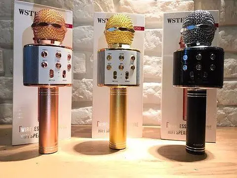 Бездротовий караоке мікрофон WS858-1 ∙ Колонка-мікрофон ∙ Вluetooth ∙ USB ∙ microSD - фото 5