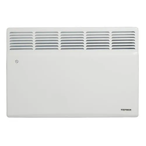 Конвектор Термія ЕВНА-1,5/230С2М(мби), білий, 1500W, настінний, трубчастий ТЕН з алюмінієвим оребрінням, площа обігріву 15м2,