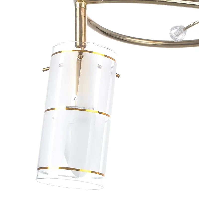 Люстра стельова Brille для кухні E14 40W G (LK-381C/2) - фото 2