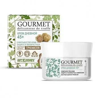 Крем BelKosmex GOURMET денний 45+ захист, екстрактом трюфеля