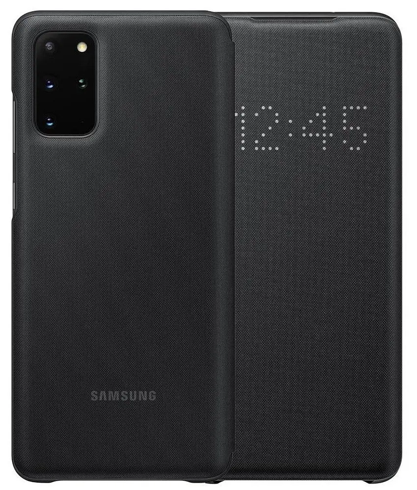 Чохол-книжка Official LED View Wallet Cover EF-NG985PBEGRU для Samsung Galaxy S20 Plus (6.7") Чорний