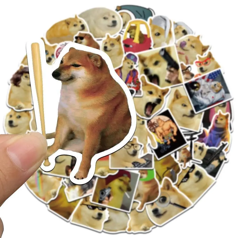 Стикерпак GeekLand Dogecoin 50 штук - фото 4