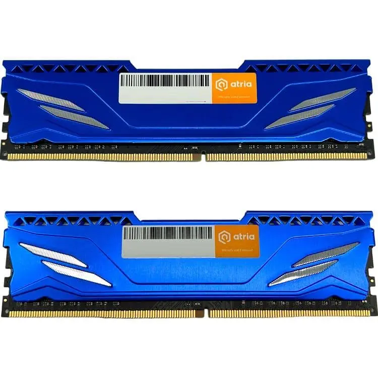 Модуль пам'яті ATRIA DDR4 16Gb (2x8) 3200MHz Fly Blue UAT43200CL18BLK2/16 (UAT43200CL18BLK2/16) Б/в - фото 2