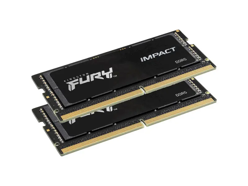 Оперативна пам'ять для ноутбуків Kingston FURY 32 GB (2x16GB) SO-DIMM DDR5 5600 MHz Impact (KF556S40IBK2-32) - фото 2