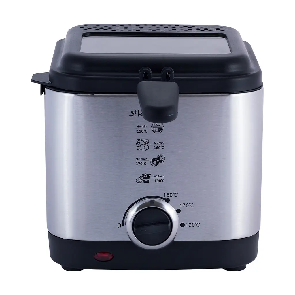Фритюрниця Kamille KM-6812 900W 1.5л. - фото 4