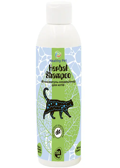 Фітошампунь-кондиціонер для котів Healthy Pet 250 мл