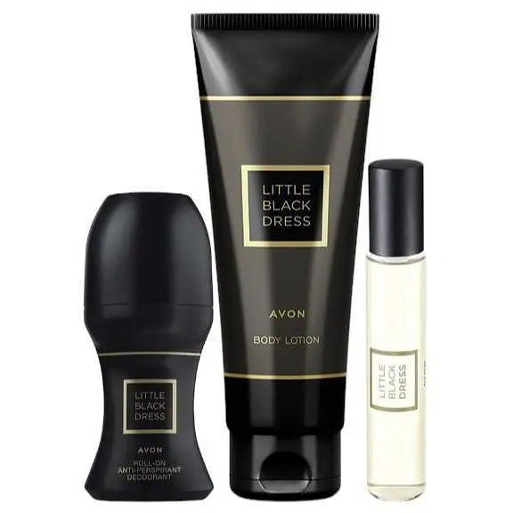 Парфумерно-косметичний набір Avon Little Black Dress (edt/10 мл + b/lot/125 мл + deo/50 мл)