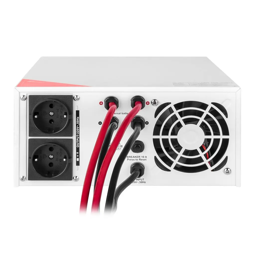 Джерело безперебійного живлення LogicPower LPM-PSW-1500VA (1050 Вт) White - фото 6