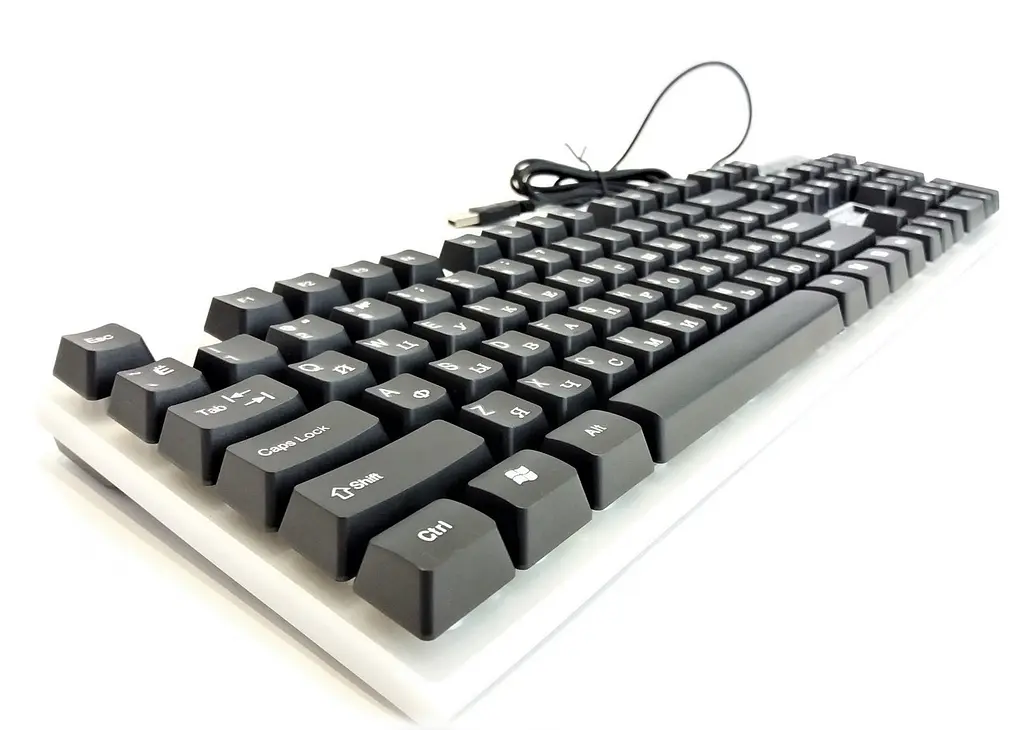 Компьютерная клавиатура с подсветкой геймерская UKC M416 ART-5559 Combo Gamer игровая клавиатура с мышкой (ST) - фото 6
