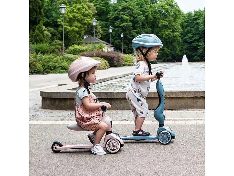 Дитячий самокат Scoot And Ride Highwaykick 1 2w1 Peach - фото 3