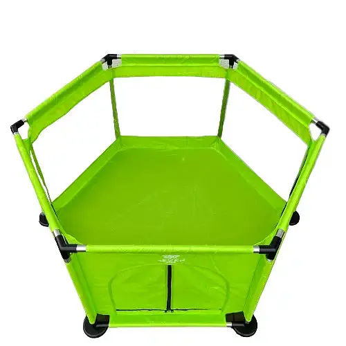 Манеж дитячий Malatec 125х113х64 см Зелений - фото 2