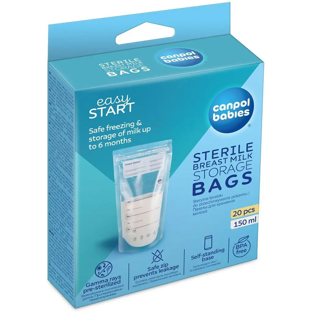 Пакеты для хранения грудного молока Canpol babies, 20 шт. (70/001) - фото 2
