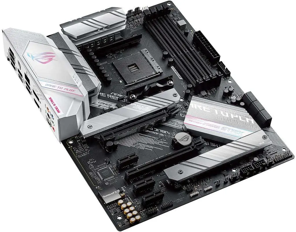 Материнська плата ASUS ROG STRIX B550-A Gaming (ROG STRIX B550-A GAMING) (Socket AM4, AMD B550, ATX) - фото 6