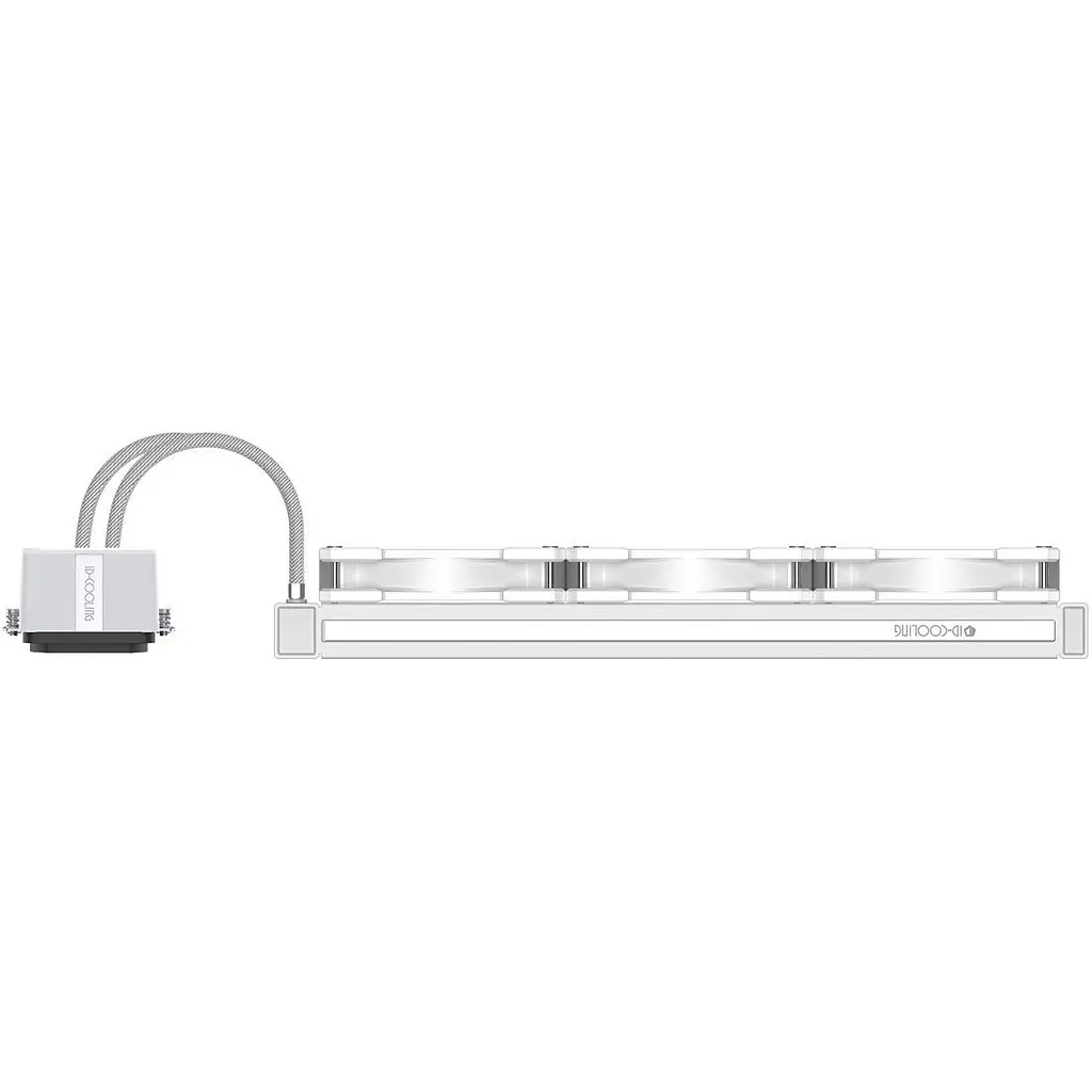 Система водяного охолодження ID-COOLING Dashflow 360 Basic White [148472] - фото 4