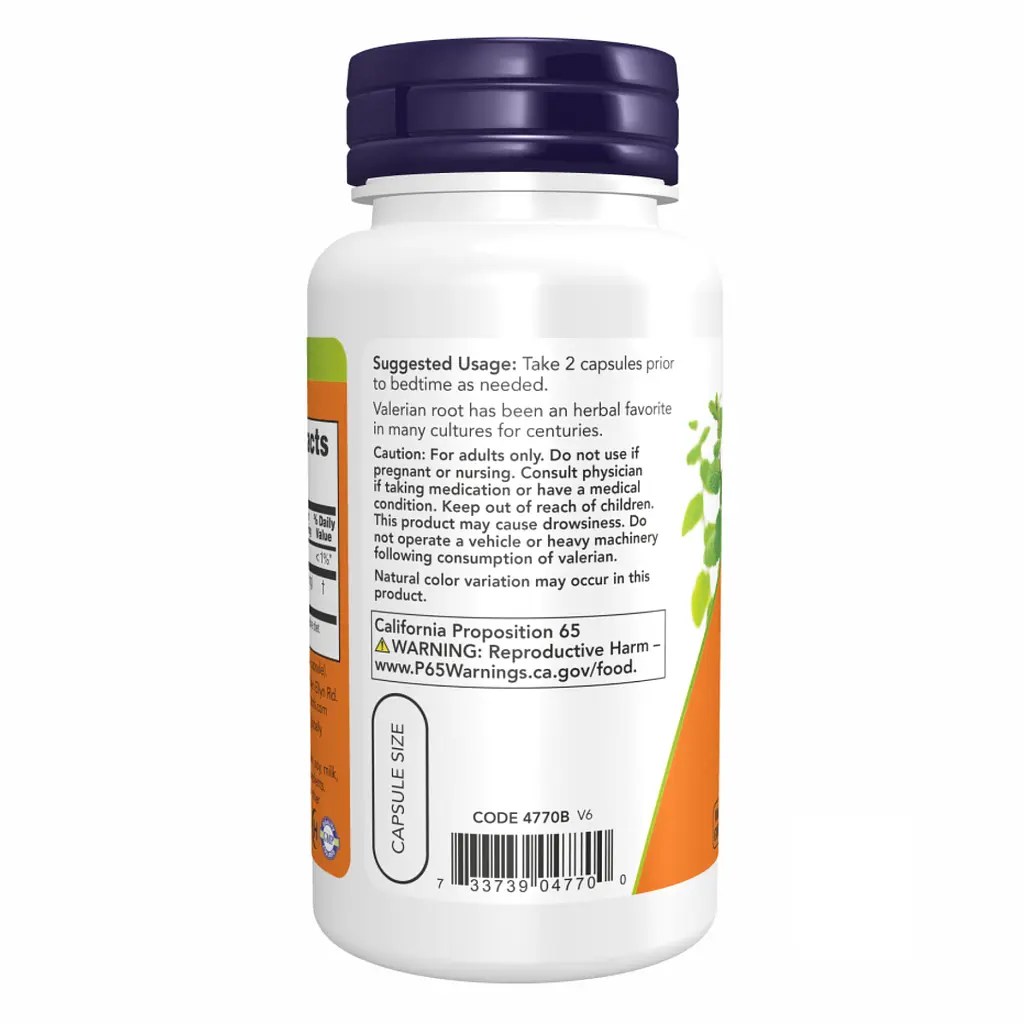 Valerian Root 500mg - 100 vcaps - фото 3