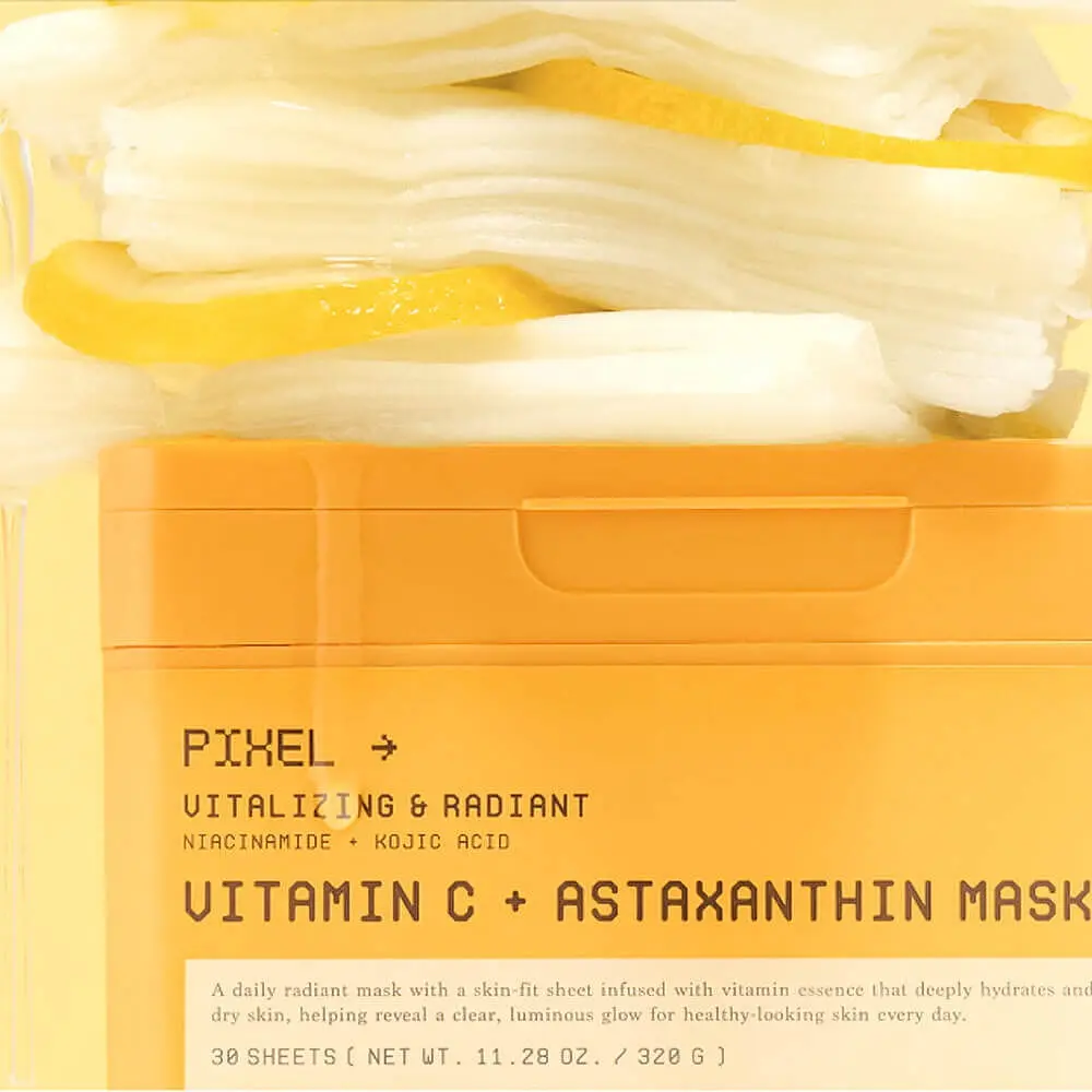 Маска для обличчя VT Cosmetics Vitamin C & Astaxanthin Mask 30 шт. (VTC136) - фото 5