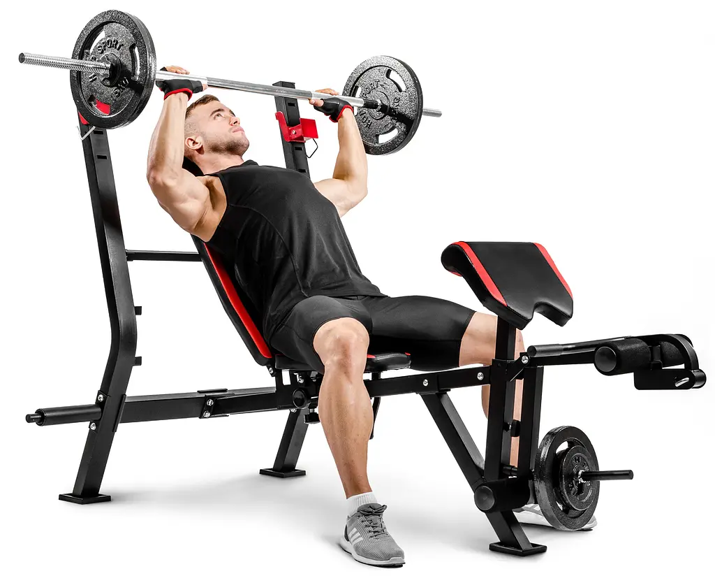 Лавка олімпійська тренувальна Hop-Sport HS-1090 - фото 12