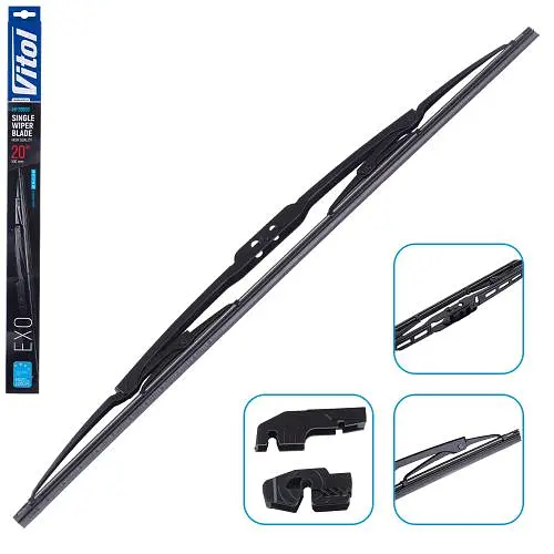 Щітка склоочисника каркасна VITOL EXO 20" (500 мм)