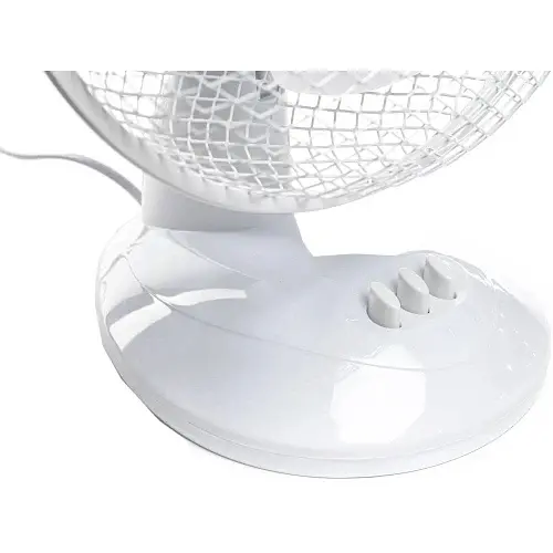 Вентилятор настільний Holmer HFS-1209-1W, White, 35 Вт, 2 швидкості, автоповорот, 3 лопаті по 23 см - фото 5