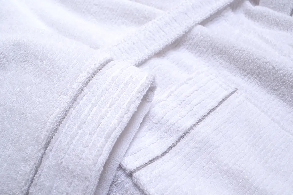 Халат махровый Lotus Home - Nella white L/XL - фото 6