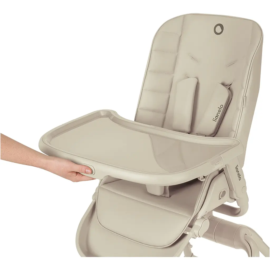 Набір Lionelo Maddie Set: ліжечко + стільчик для годування + шезлонг Beige (LO-MADDIE SET BEIGE) - фото 12