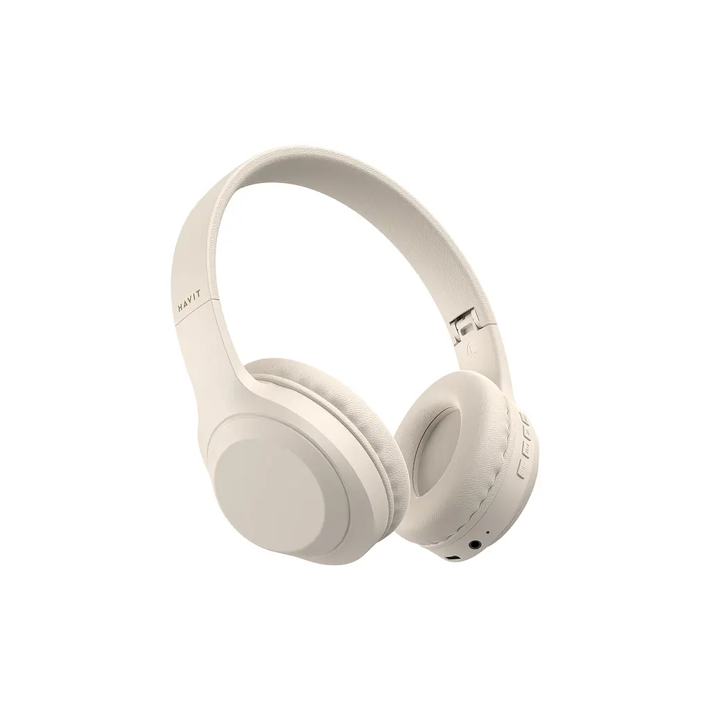 Навушники накладні бездротові HAVIT HV-H628BT Beige HAVIT (28269-000) - фото 5