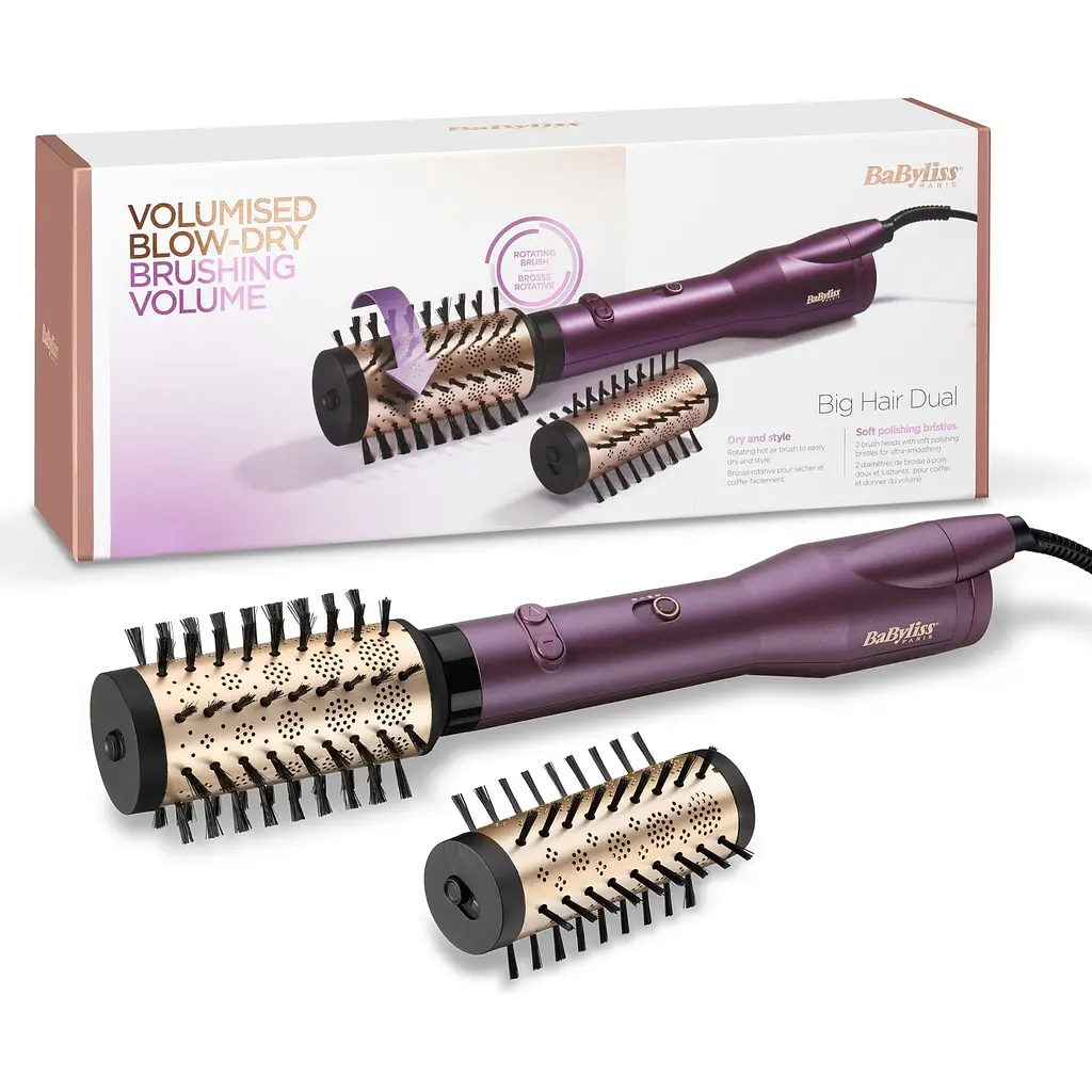 Фен-щетка Babyliss 650 Вт фиолетовый (AS950E) - фото 6