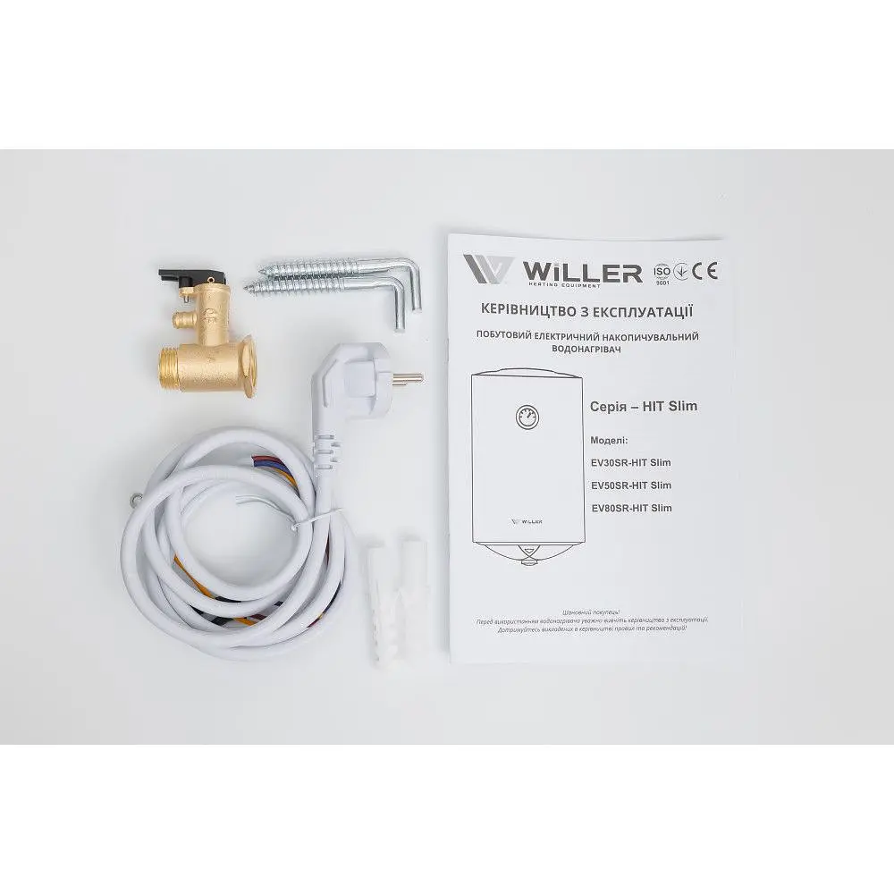 Водонагреватель Willer EV50SR-HIT Slim вертикальный - фото 9