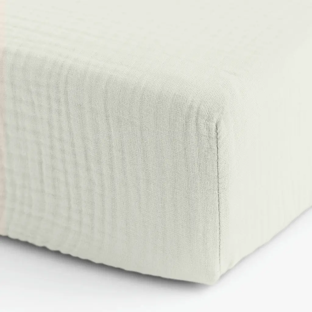 Простирадло на резинці муслін Cosas Vanillacream 200х200х20 см (02Muslin_VanillaCream_200x200x20) - фото 5