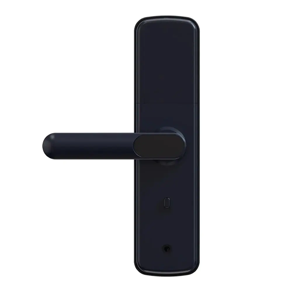 Замок біометричний автономний Trinix TRL-5204BTF Black з Bluetooth, зчитувачем відбитків пальців і карт Mifare (65-00066)
