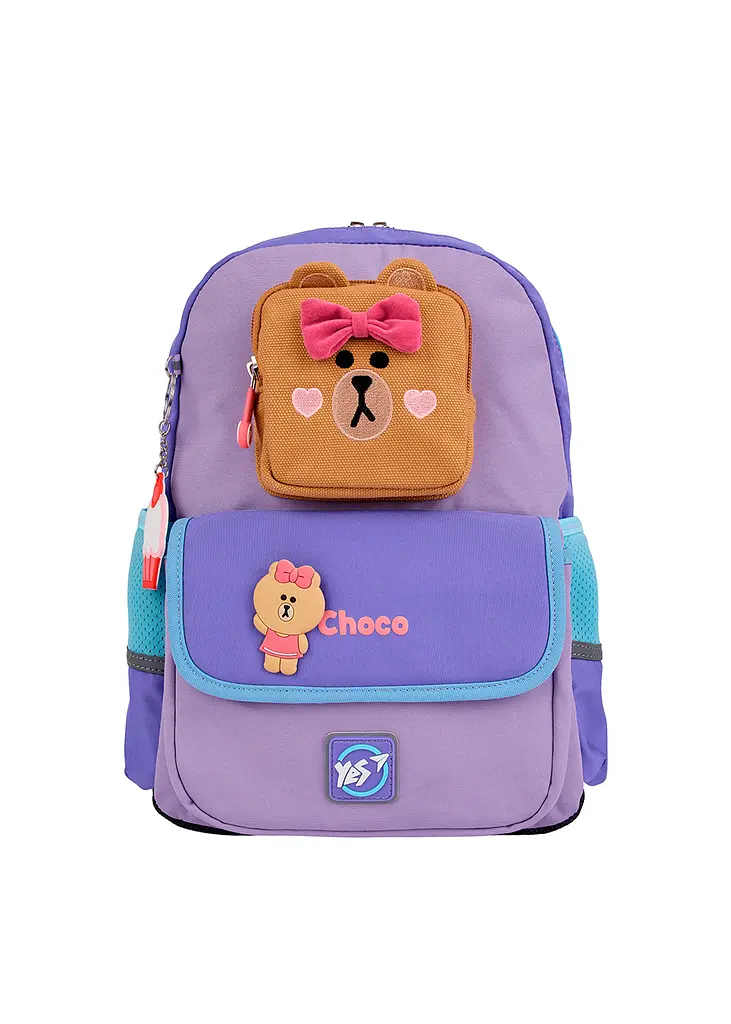 Рюкзак шкільний YES S-104 Line Friends Pretty Choco (559836) - фото 2