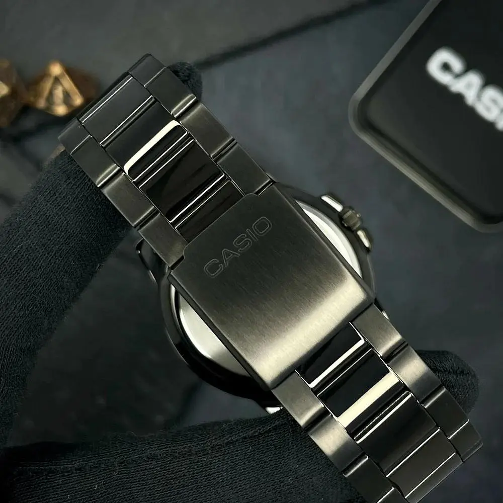 Чоловічий годинник Casio MTP-VD01B-1B Чорний ( AT1141-0116 ) - фото 5
