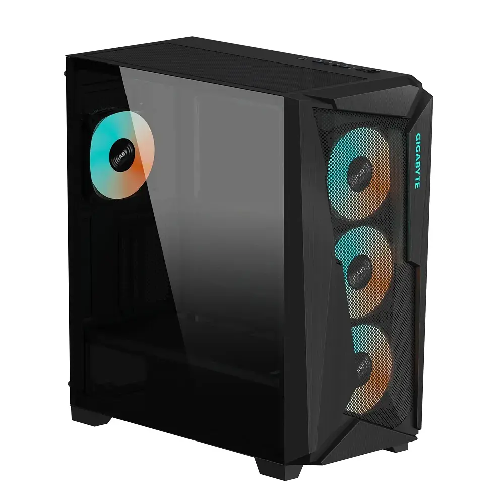 Корпус Gigabyte C301 Glass V2 Black без БЖ (C301G V2) - фото 2