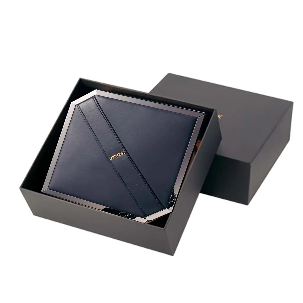 Сумка для секс-іграшок LOCKINK Mysterious Square Kink Bag, чорна, набір для бондажу в комплекті - фото 6