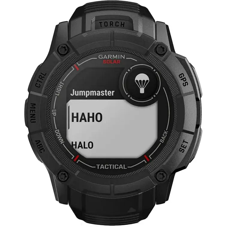 Смарт-годинник Garmin Instinct 2X Solar-Tactical Edition Black (010-02805-13/03) - фото 4