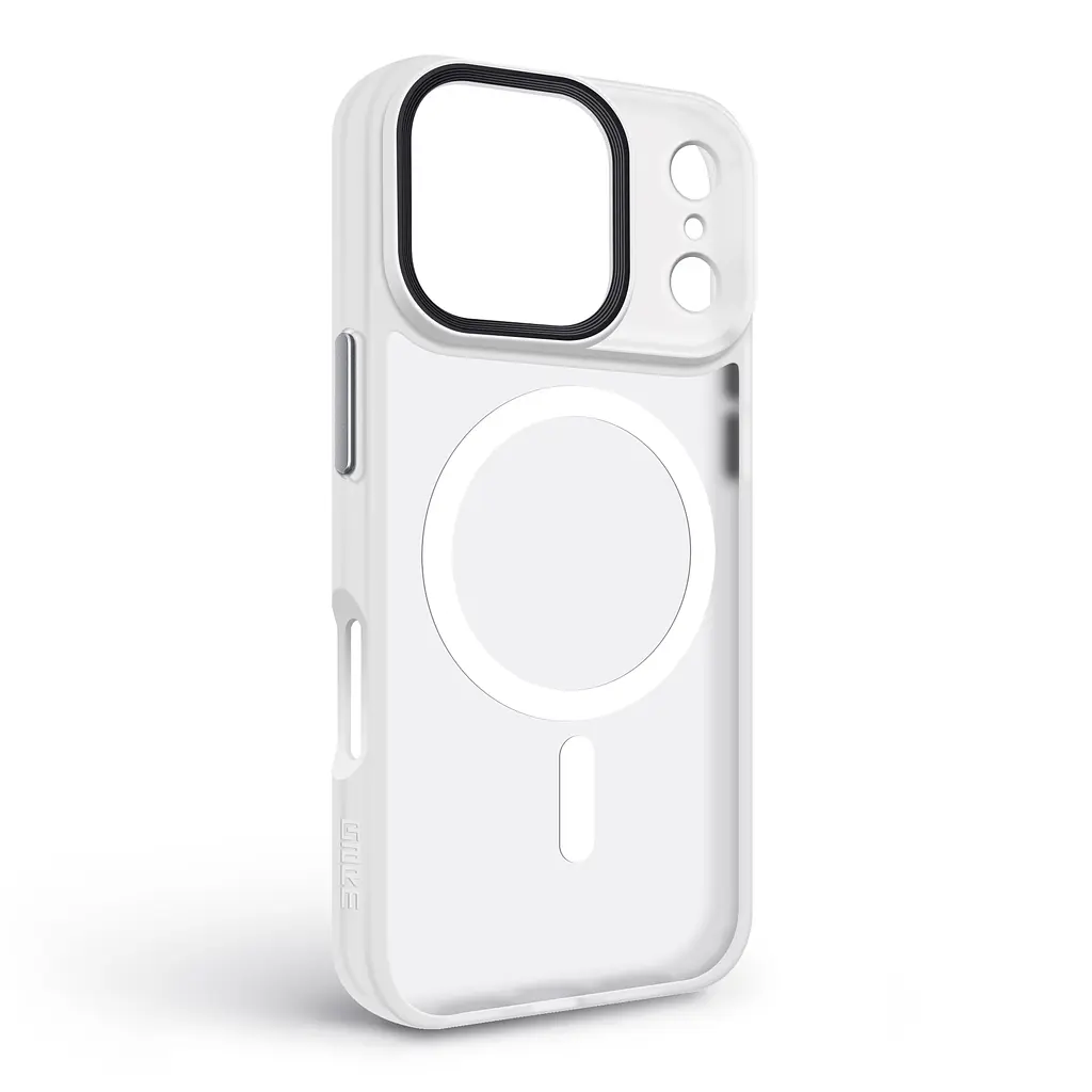 Чехол для Apple iPhone 17 Pro, Uniq MagCase, белый, противоударный, панель-накладка с магсейф, ударопрочный TPU+PC, с магнитом MagSafe, поддержка полноценной беспроводной зарядки, ArmorStandart (ARM86269) - фото 2
