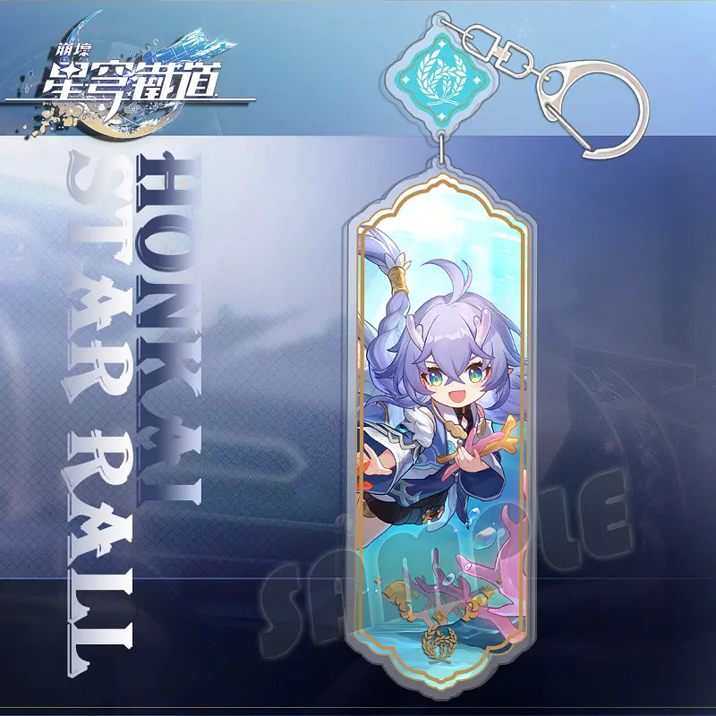 Брелок акрил Байлу Хонкай Honkai Bailu CH H 04 - фото 2