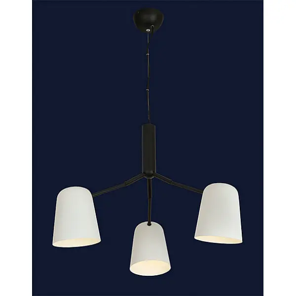 Люстри LOFT Levistella 918P341-3 BK+WH - фото 2