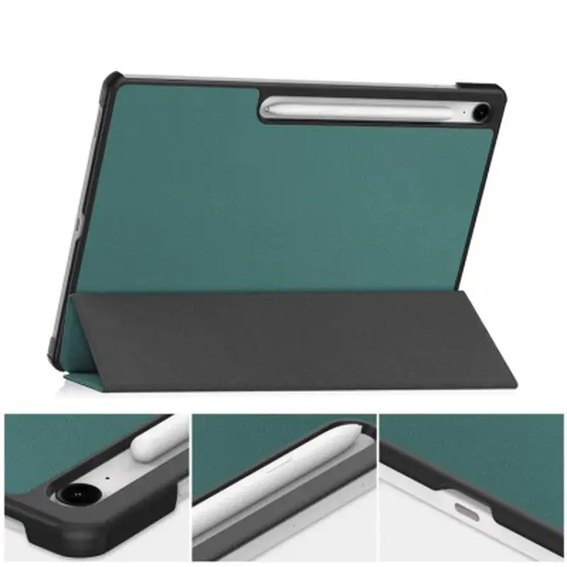 Чохол до планшета BeCover Smart Case Samsung Galaxy Tab S10 FE Plus (SM-X620/SM-X626) 13.1" Dark Green (713383) - фото 6