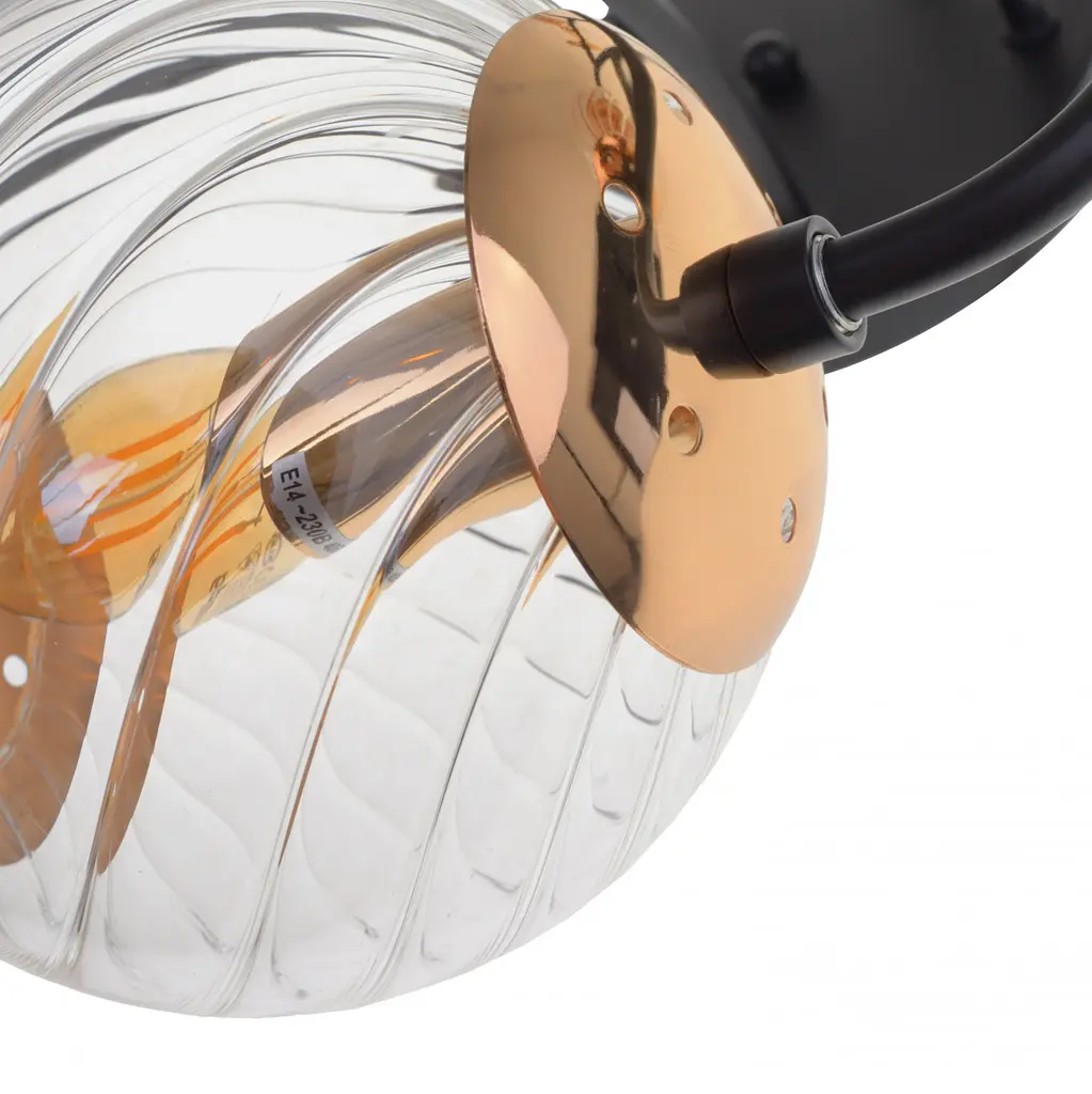 Люстра потолочная Brille в спальню Е14 40W G (BL-801S/5) - фото 3