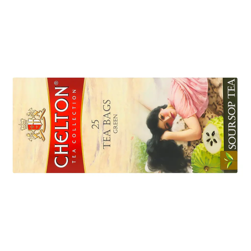 Чай зеленый Chelton Soursop 37.5 г (25 шт. х 1.5г) (935962) - фото 3