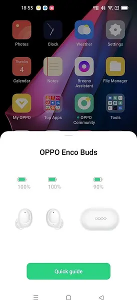 Гарнітура Oppo Enco Buds W12 White (OFETI81_WHITE) - фото 7