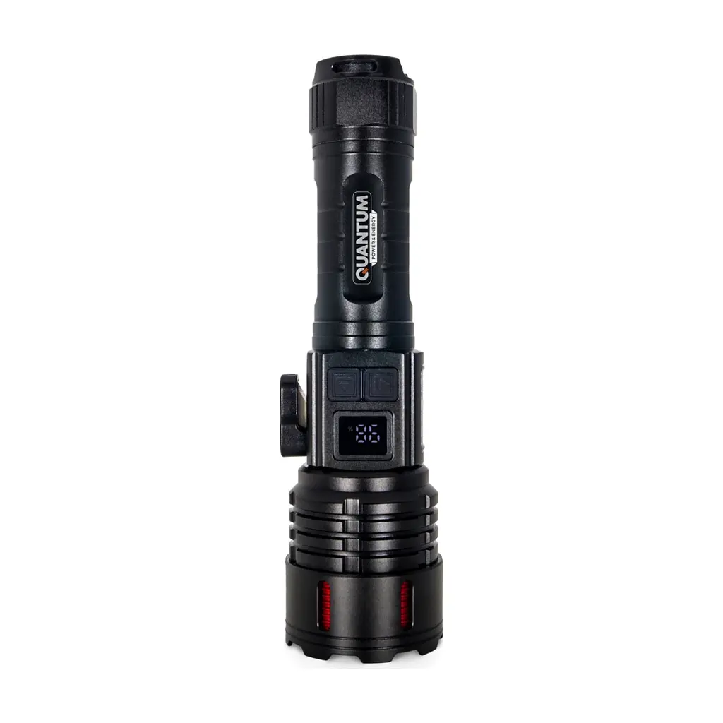 Ліхтар Quantum QM-FL1036 STREAM 4500mAh 10WLED zoom +3WCOB Type-C/Power Bank (QM-FL1036) - фото 7