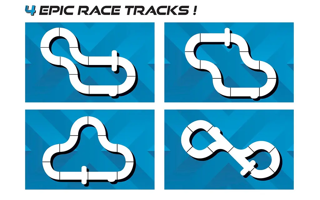 Набір гоночний трек Scalextric Ginetta Racers Set - EU Plug з автомобілями C1412P - фото 5