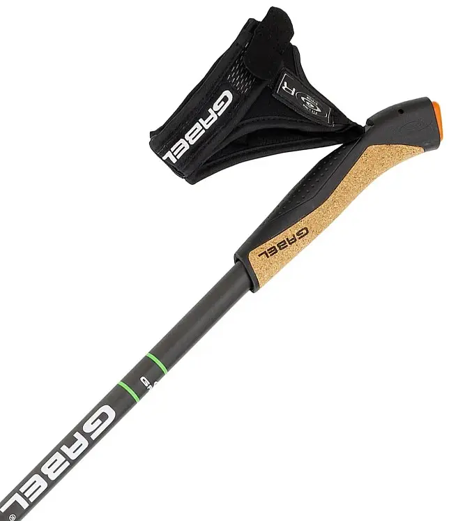 Палиці для скандинавської ходьби Gabel X-5 Black 115 (7009351141150) - фото 3