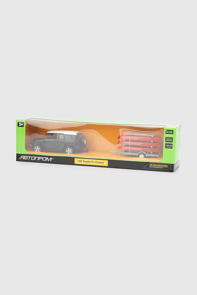 Іграшка машина з причіпом 43002TR Чорно-червоний (4897071928489) shop (4897071928489) - фото 8